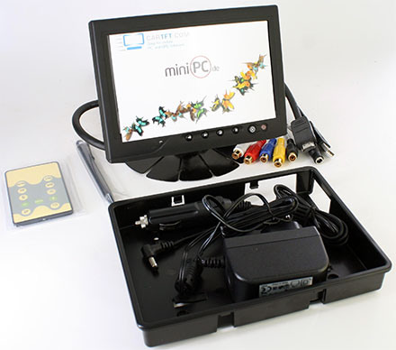 CTFHD400-<b>SH</b> - HDMI 7" TFT - Touchscreen USB - Video - Autodimmer - Audio (<b>1000nits</b>) <b>-TRANSFLECTIVE PRO-</b>